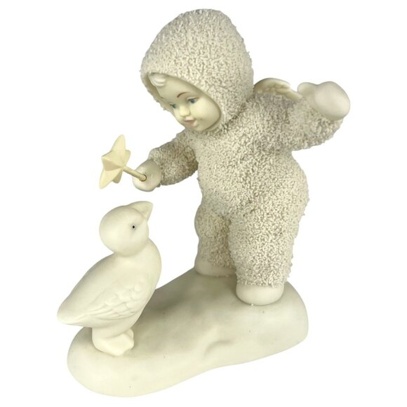 Department 56 Other - Dept 56 Snowbabies Dreams Do Come True Figurine Star Wand Duck Retired No Box